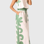Serafina – Boho komplet sa topom i pantalonama