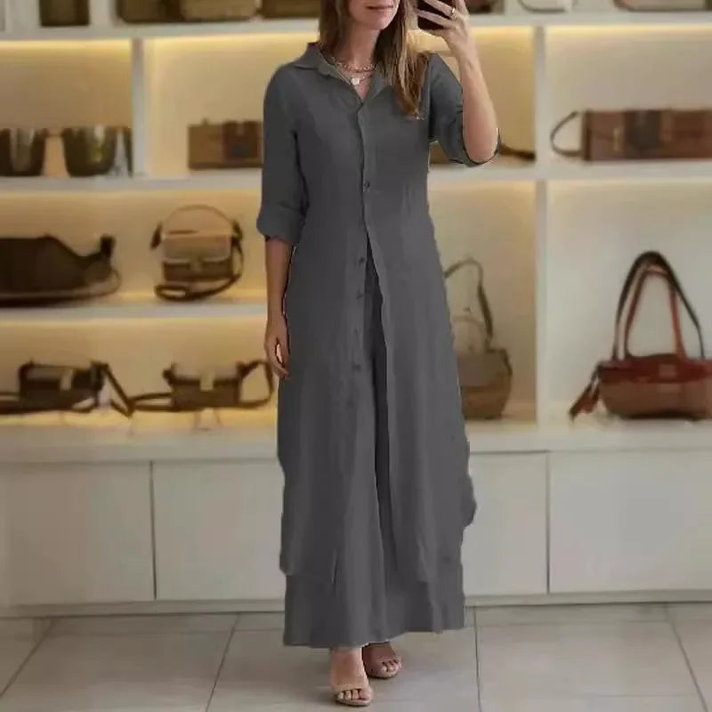 Vivi – Komplet sa košuljom i pantalonama