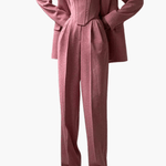 Sienna – Elegantni trodelni komplet sa blejzerom, topom i pantalonama