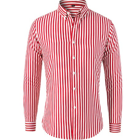 Overshirt košulja na pruge – mekana mešavina