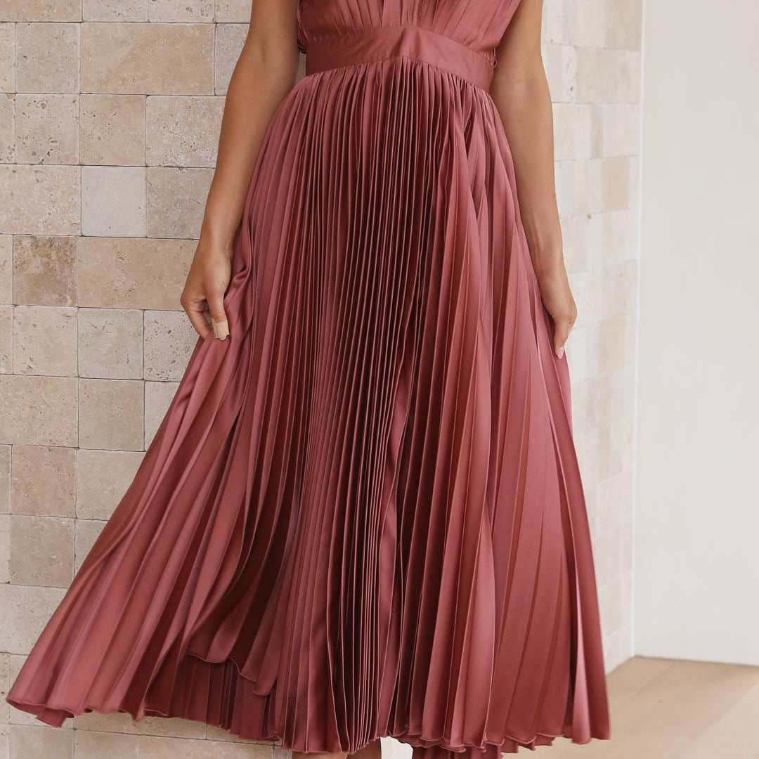 Maria - Elegantna plisirana haljina