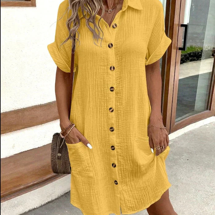 Elegantna polo haljina Celest (Skoro rasprodato)