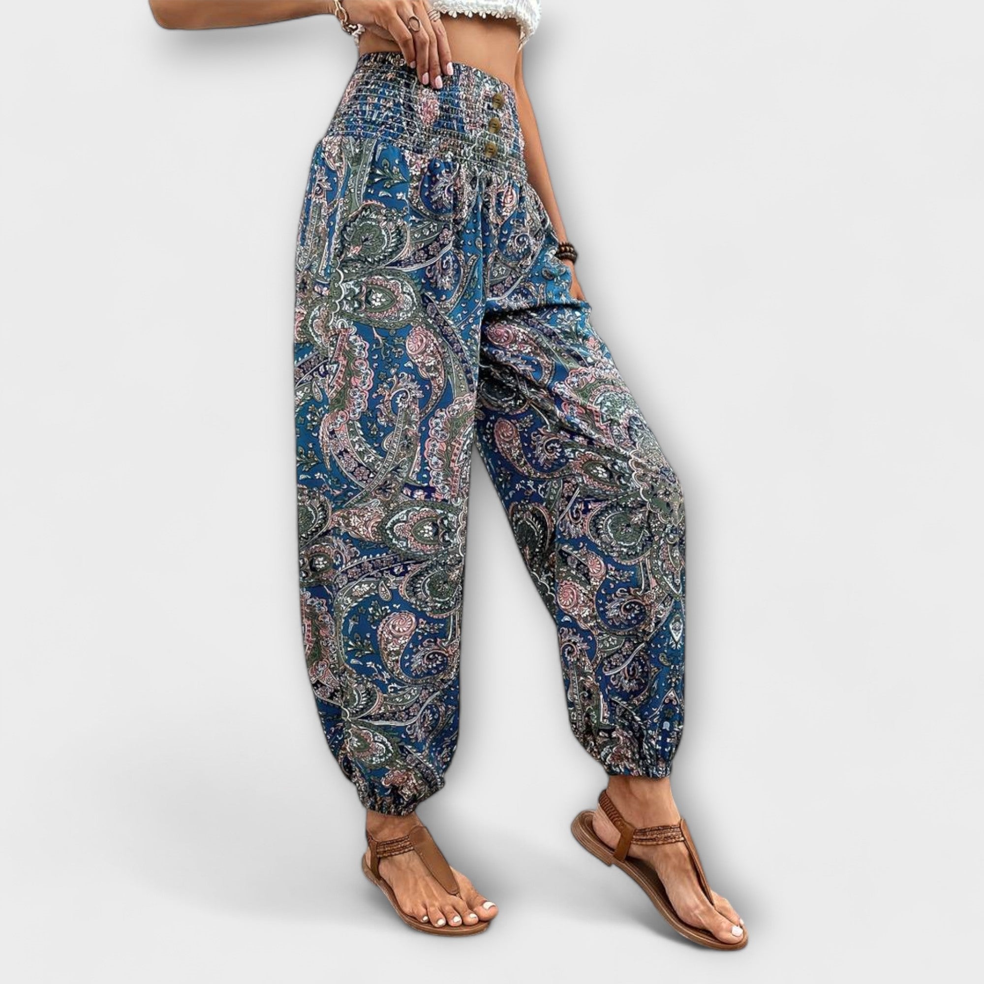 Escarlete – Pantalone sa etno printom