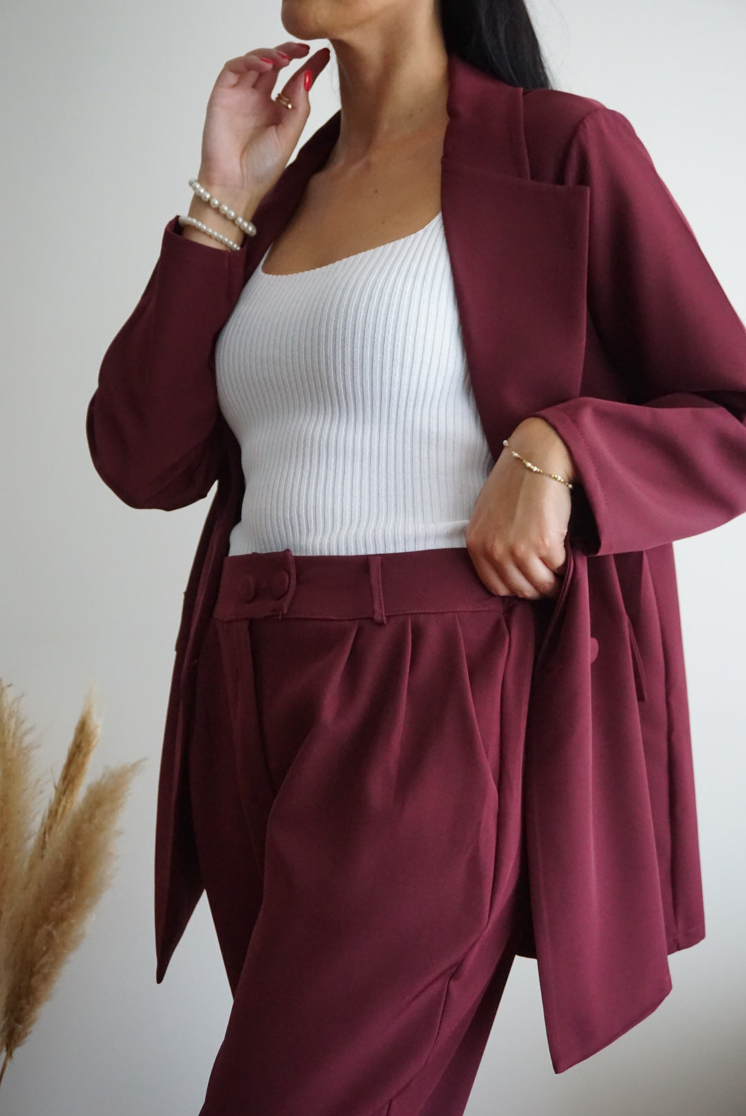 Cherry – Komplet sa jaknom i pantalonama
