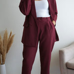 Cherry – Komplet sa jaknom i pantalonama