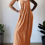 Camille – Elegantni prugasti kombinezon