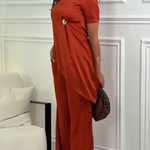 Aida – Elegantni komplet sa bluzom i pantalonama