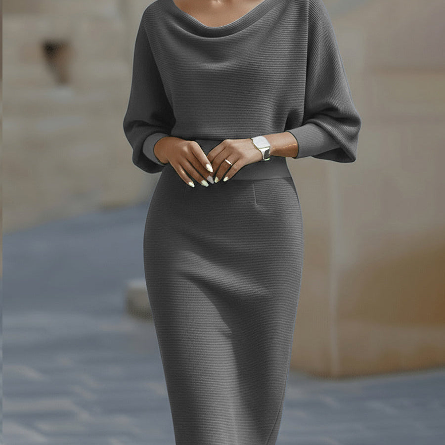 Lydia | Elegantna Midi Haljina za Žene