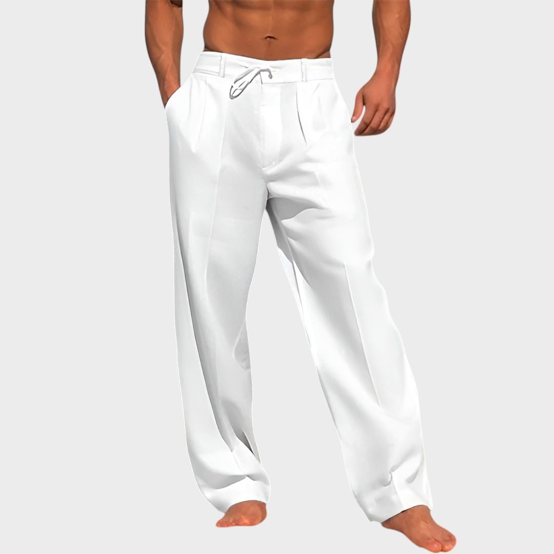 Lagane lanene pantalone za leto