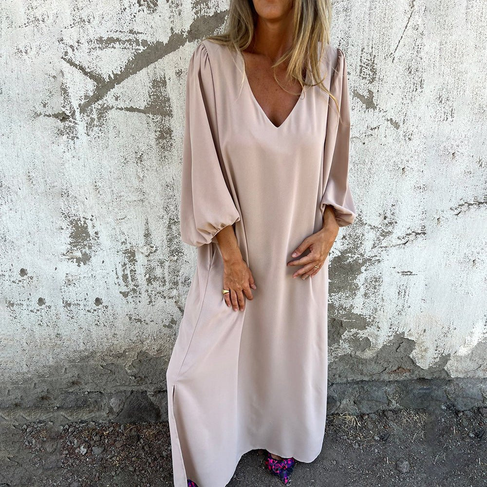 Diana - Duga Boho Haljina sa Džepovima