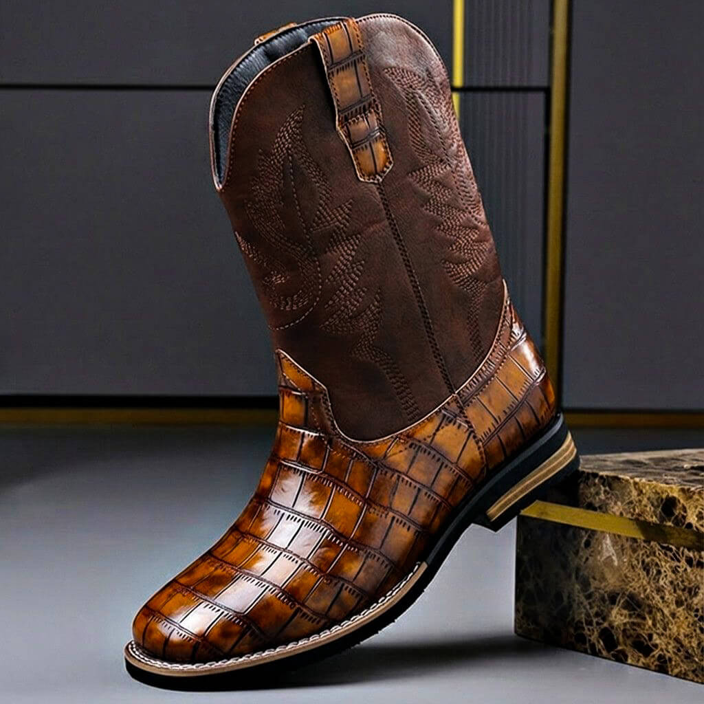 Walker – Muške čizme za svaki dan – konjak braon