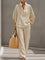 Mariel – Komplet sa košuljom šišmiš rukava i širokim pantalonama