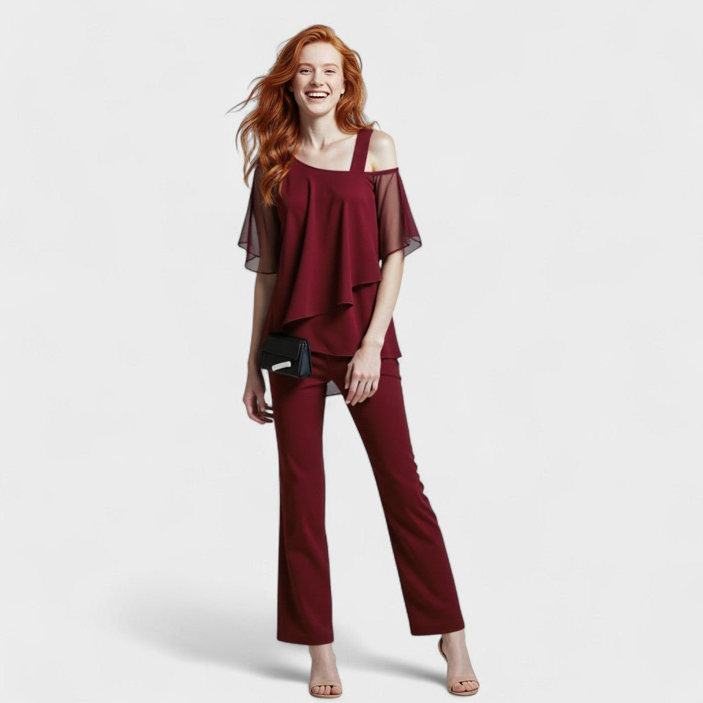 Bianca – Elegantni dvodelni komplet otvorenih ramena